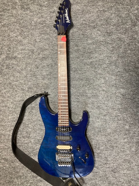 Washburn MG130 Stevie Salas Signature Blue